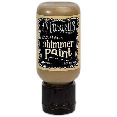 Dylusions - Shimmer Paint  «Desert Sand» 1oz